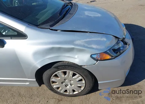 2010 Honda Civic Vp z USA, uszkodzony, nr VIN 2HGFA1F39AH504186